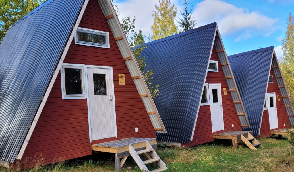 Cozy forest cabins